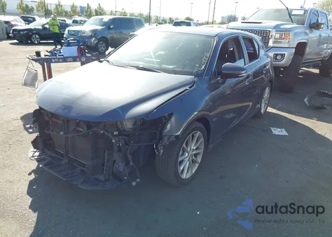 2011 Lexus Ct 200H Premium из США, поврежденный, VIN JTHKD5BH6B2021910